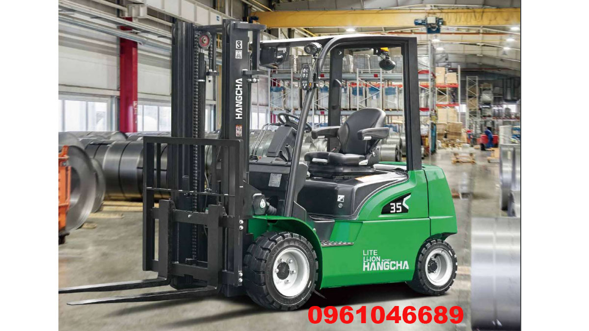 Xe nâng điện 2.5 tấn Lithium