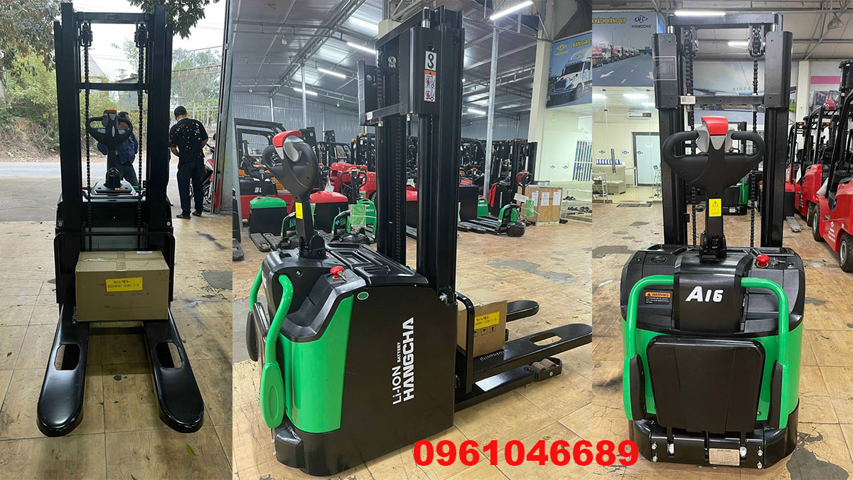 Xe nâng tay cao 1.6 tấn Lithium