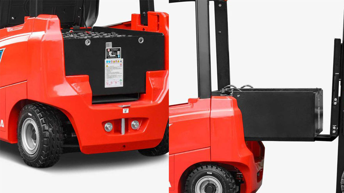 xe nâng điện 3 tấn pin Axit