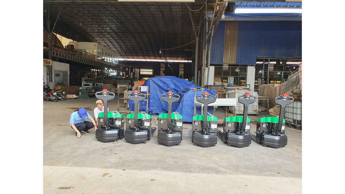 Xe nâng tay điện