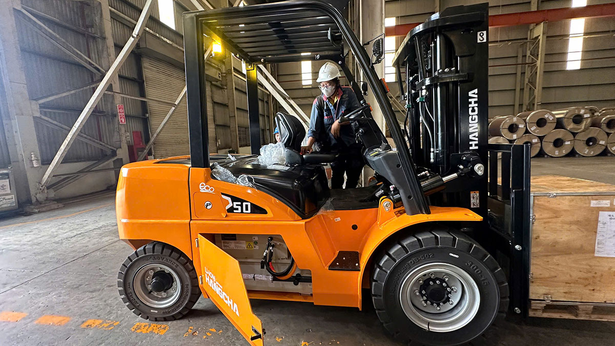 Xe nâng điện 5 tấn hangcha