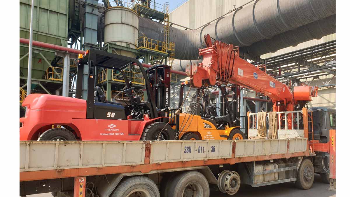 Xe nâng dầu 5 tấn dòng A hangcha