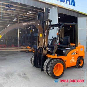 Xe nâng kẹp gỗ, Hiệu quả cao,Full Option,Mới 100%.