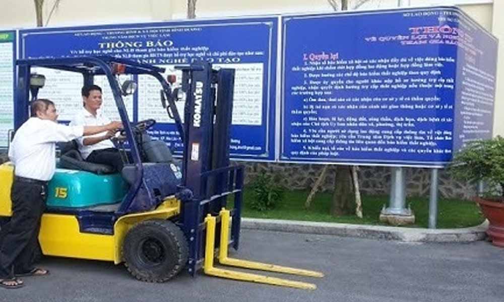 chứng chỉ lái xe nâng