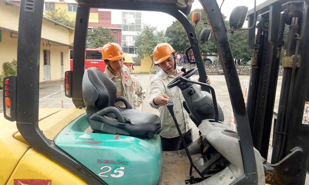 Bằng lái xe nâng ở Tp. Hồ Chí Minh