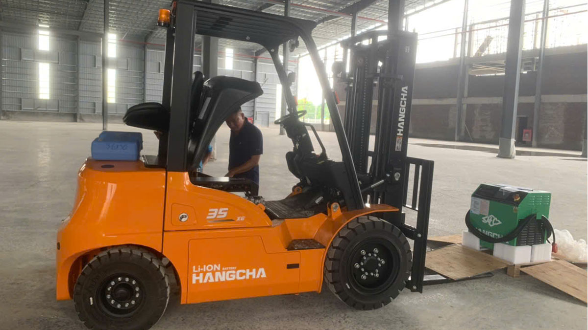 Xe nâng điện 3.5 tấn dòng XEY2HA-SI
