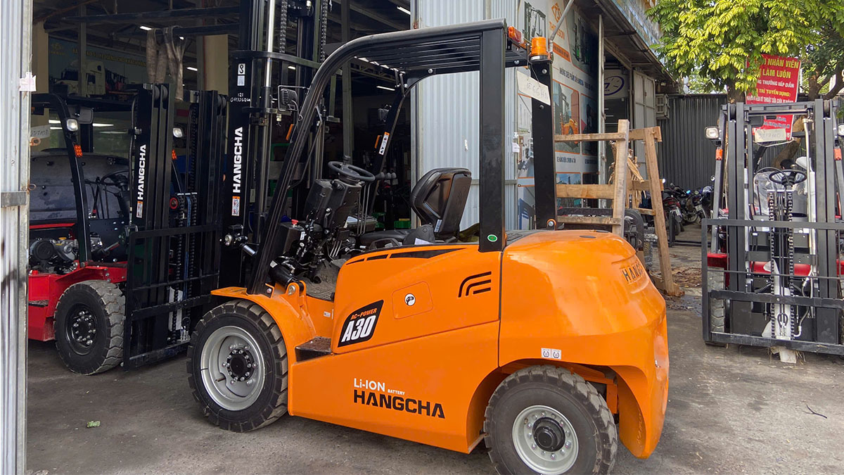 Xe nâng điện 3 tấn pin Lithium