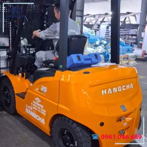 Xe nâng điện 2.5 tấn hangcha dòng XEY2HA-SI